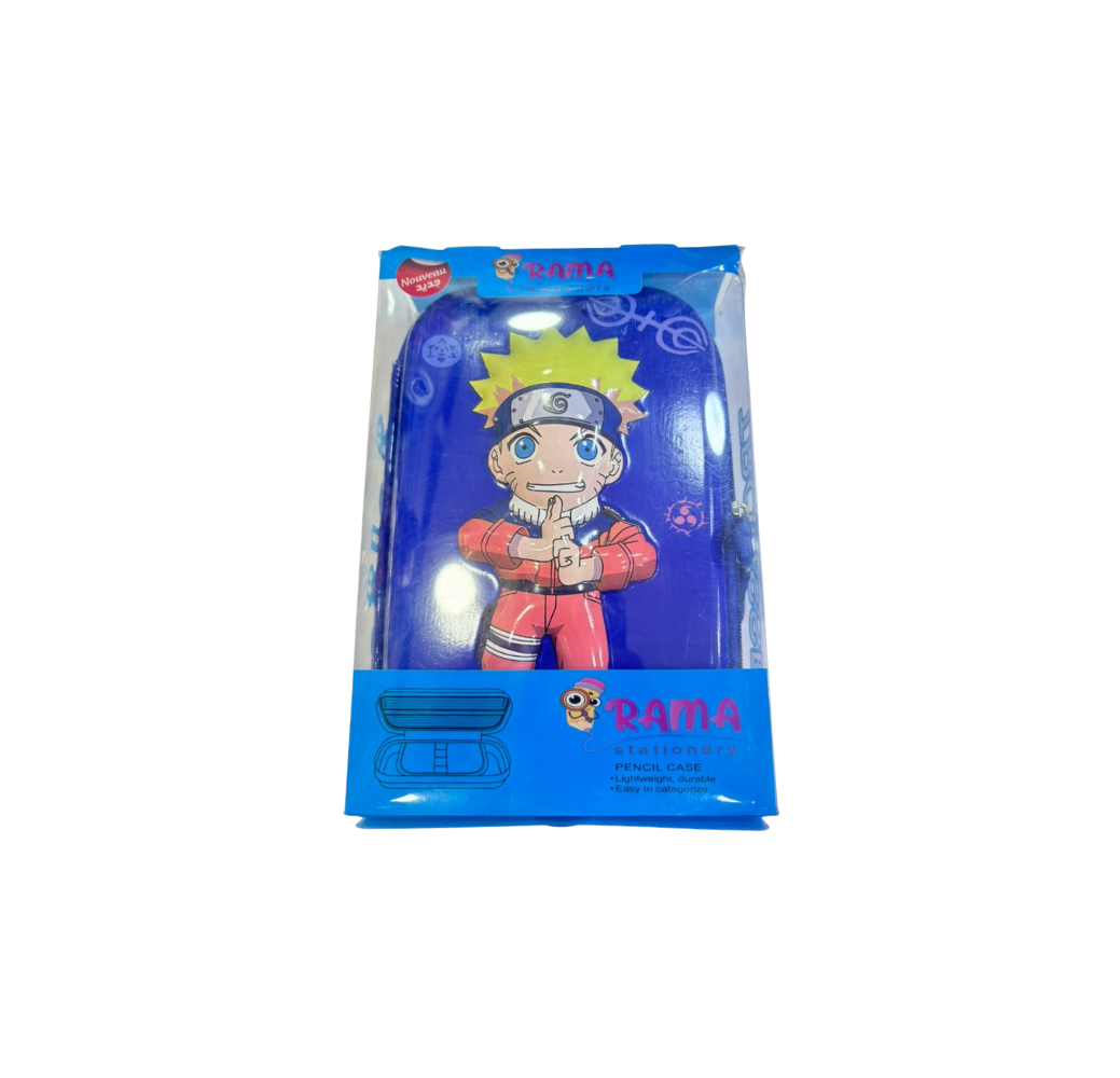 Trousse Naruto bleu – Rama Stationery Trousse Naruto bleu – Rama Stationery
