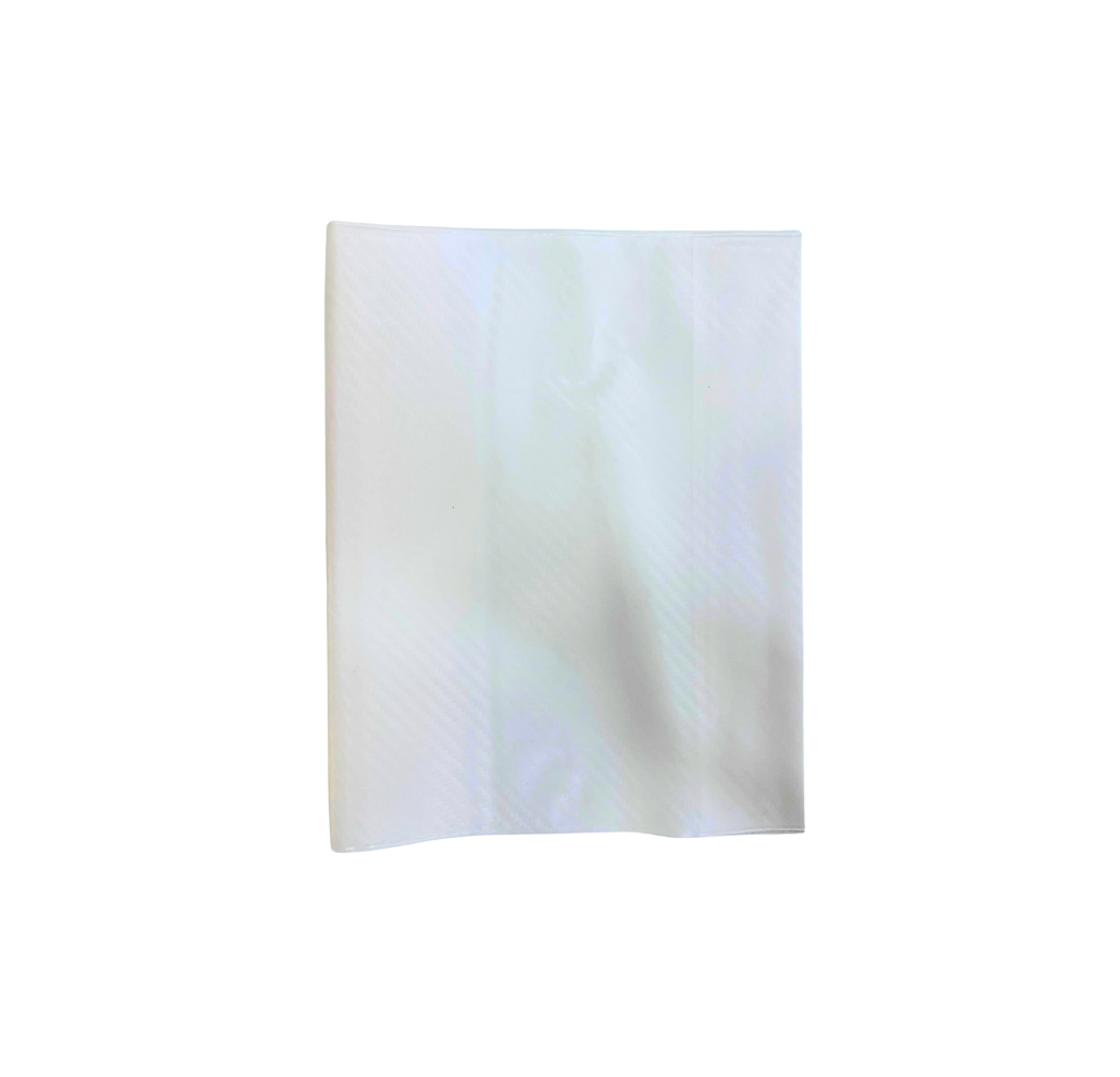 Protège-cahier blanc mat – petit format Protège-cahier blanc mat – petit format