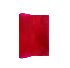 Protège-cahier rouge mat – petit format