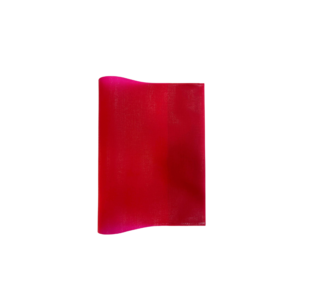 Protège-cahier rouge mat – petit format Protège-cahier rouge mat – petit format