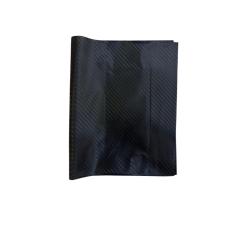 Protège-cahier noir mat – petit format