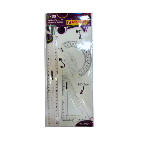 Ensemble de traçage 3 pcs – Techno