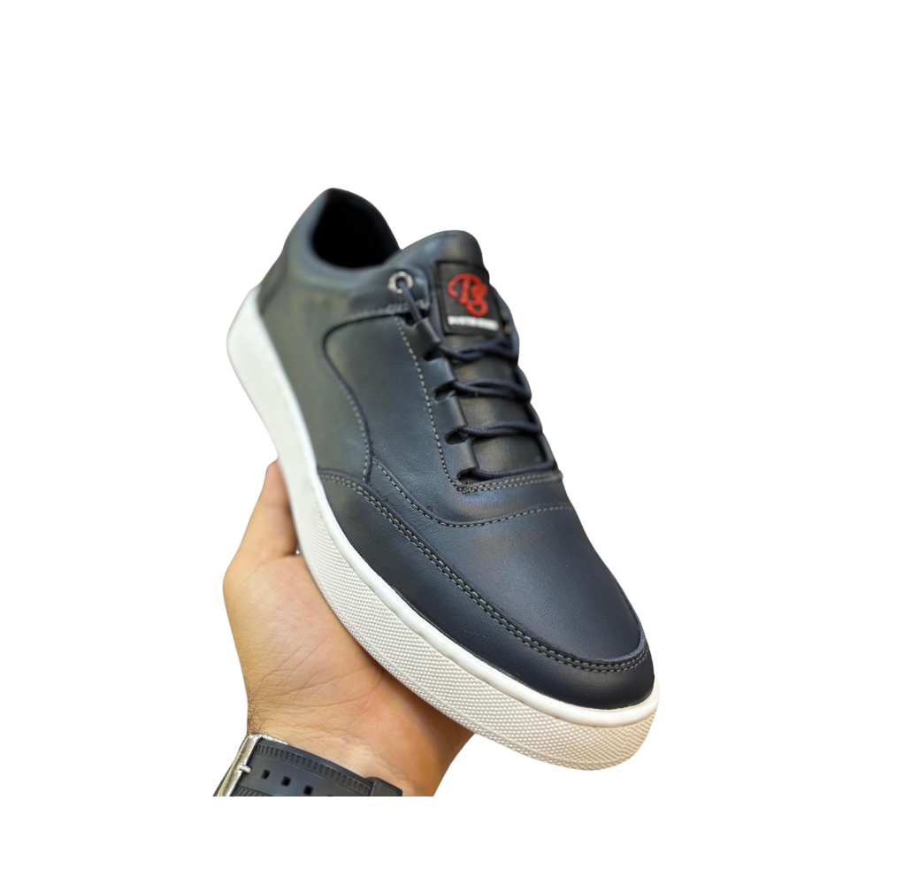 Chaussure de ville bleue foncè