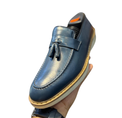 Chaussure classique bleue