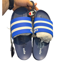 Mule homme bleue