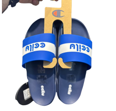 Mule homme bleue