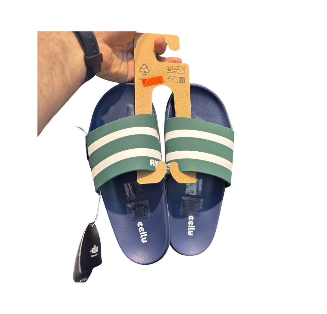 Mule homme verte