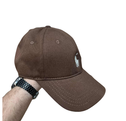 Casquette Polo marron – Taille standard réglable