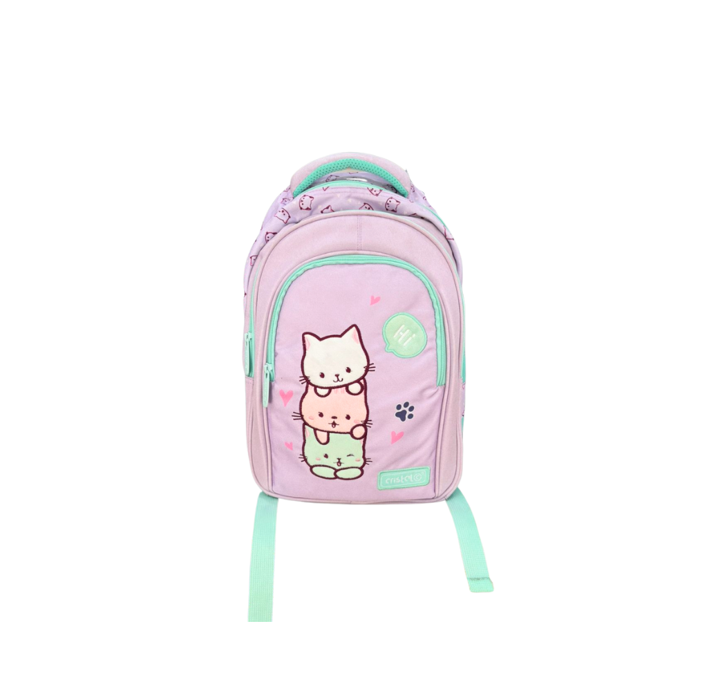 Cartable 3 Chats – Cristal Cartable 3 Chats – Cristal