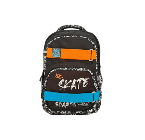 Cartable collège, lycée SK Skate – Cristal