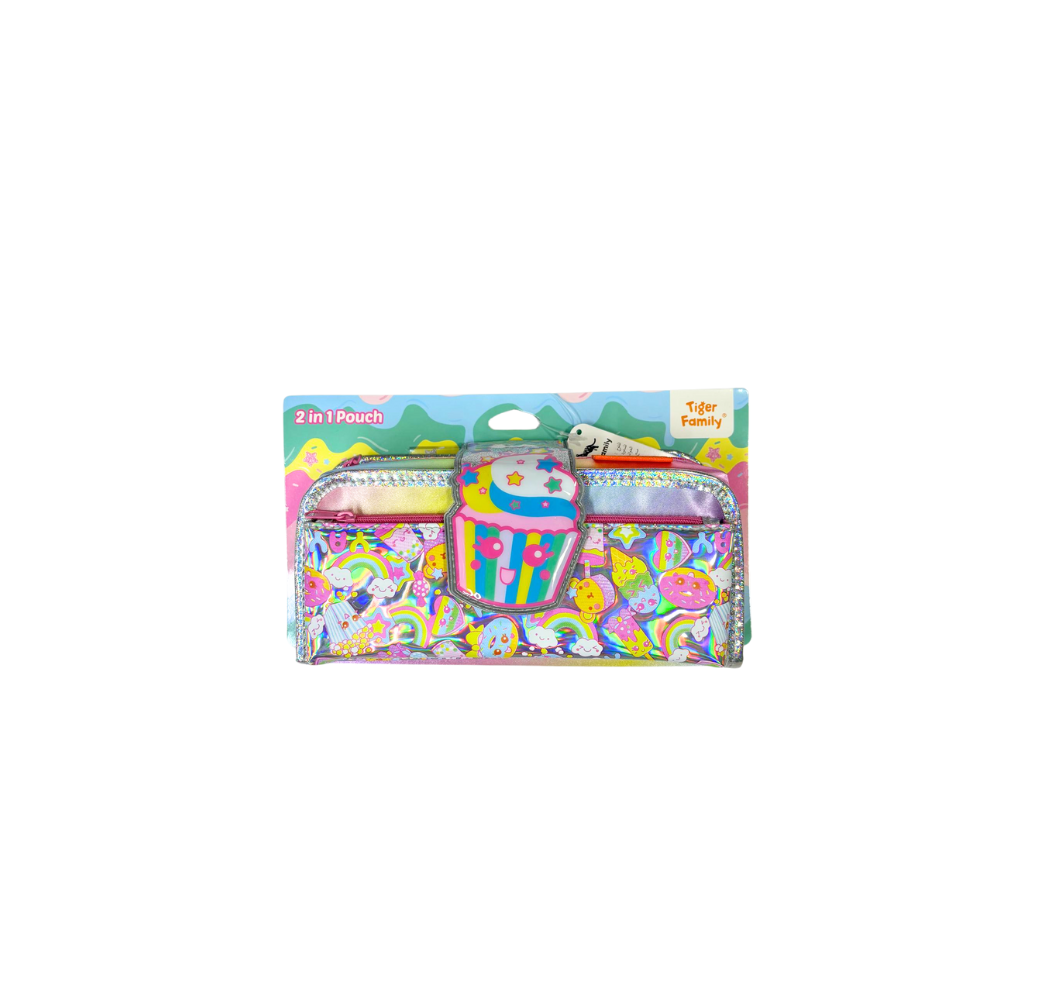Trousse Rainbow Cupcake – Tiger Family Trousse Rainbow Cupcake – Tiger Family