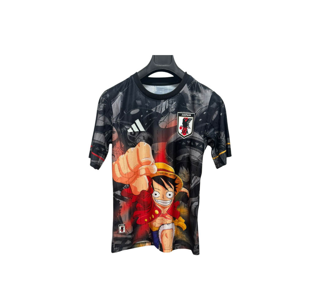 Maillot de foot Japan motif Luffy Maillot de foot Japan motif Luffy