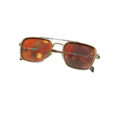 Lunettes doré doré