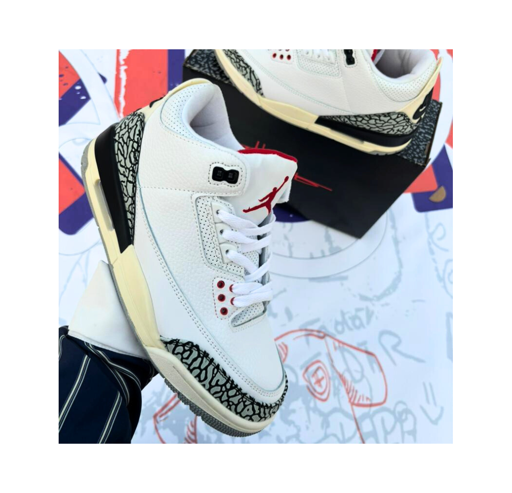 Jordan 3 Retro White Cement Reimagined Jordan 3 Retro White Cement Reimagined