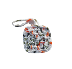 Mini pochette crochetée à la main