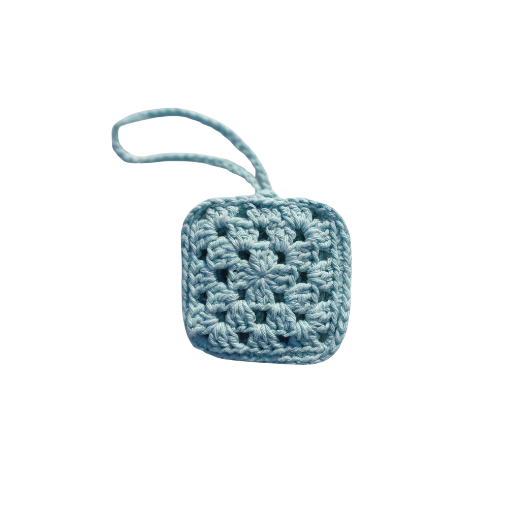 Mini pochette crochetée à la main