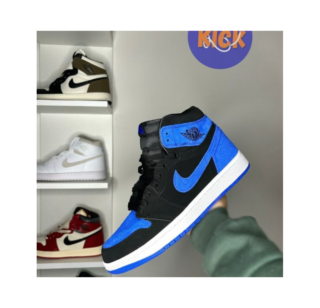 Jordan 1 Black and Blue