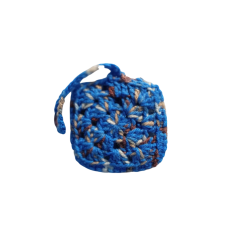 Mini pochette crochetée à la main