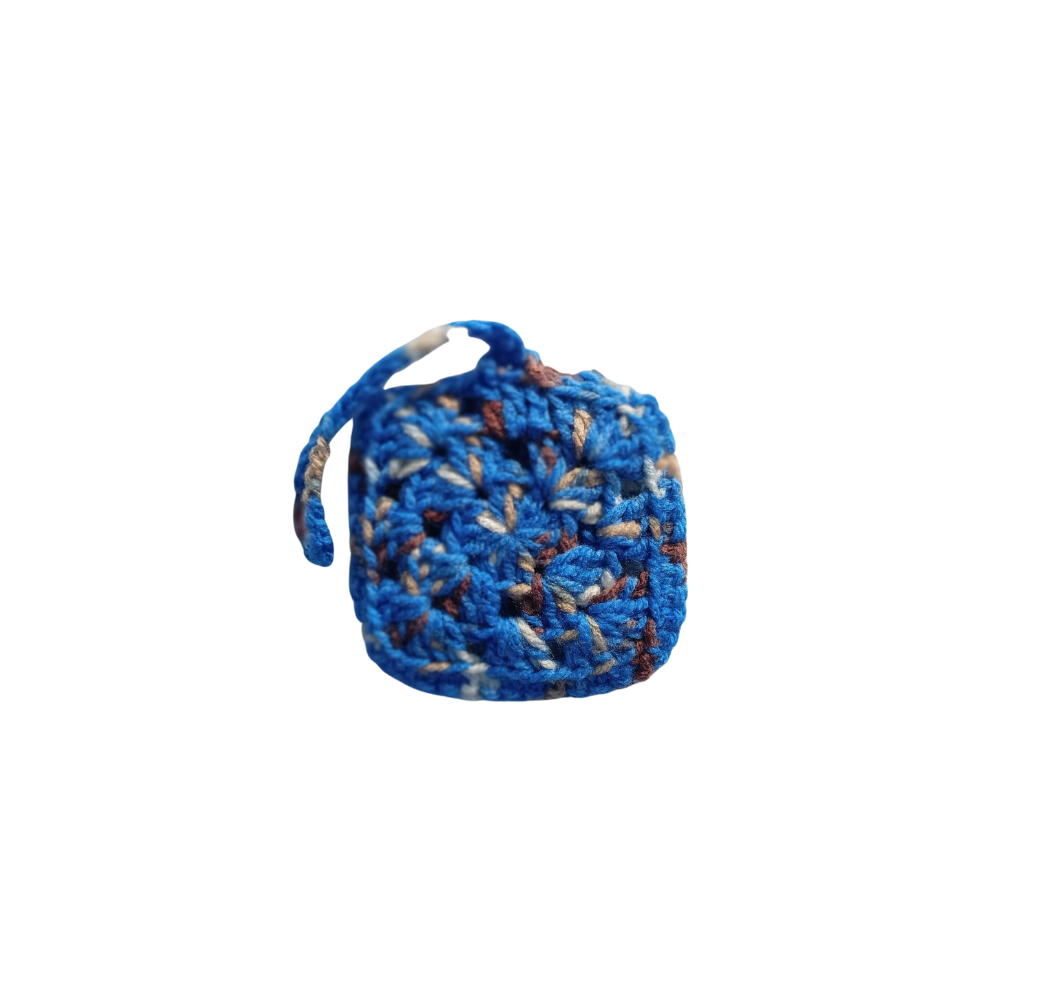 Mini pochette crochetée à la main