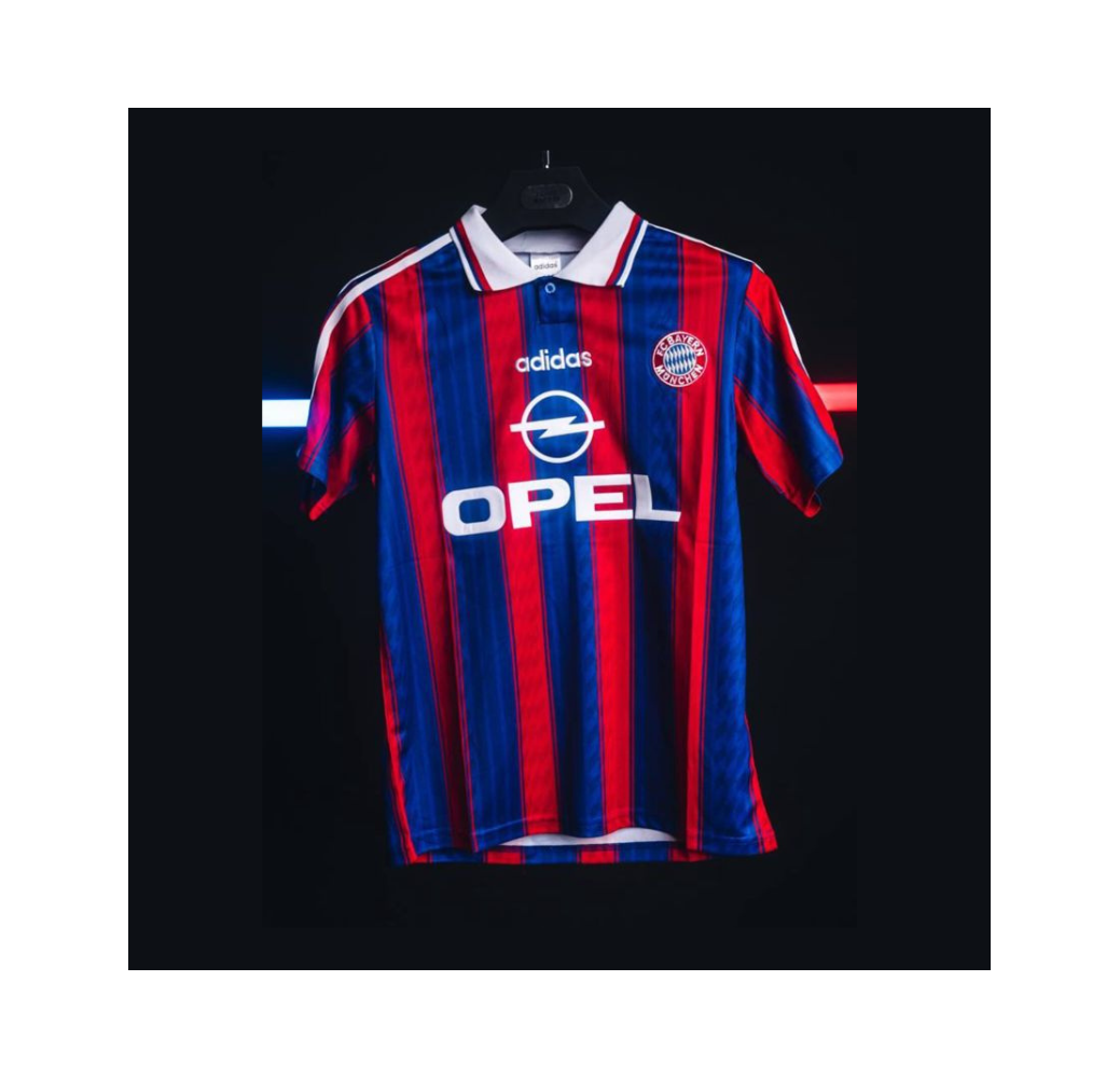 Maillot de football fc bayern vintage