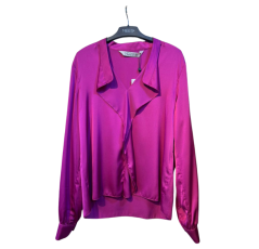 Chemise classique Fluide - Rose fuchsia