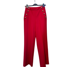 Costume classique femme- rouge 