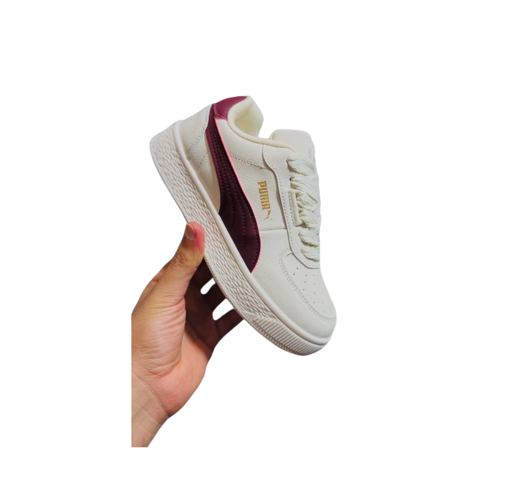 Puma Carina Street - blanc et rouge
