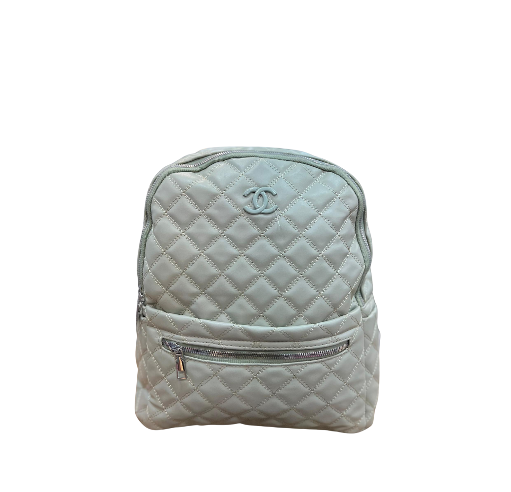 Sac à dos femme classique beige