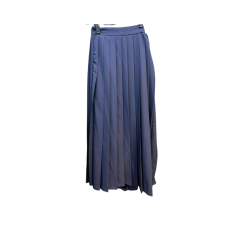 Tailleur jupe bleu nuit