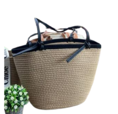 Sac de plage en paille