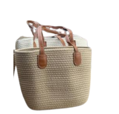 Sac de plage en paille