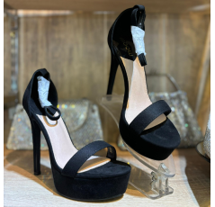 Escarpins noir talon pointu