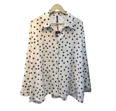 Chemise femme à petits pois