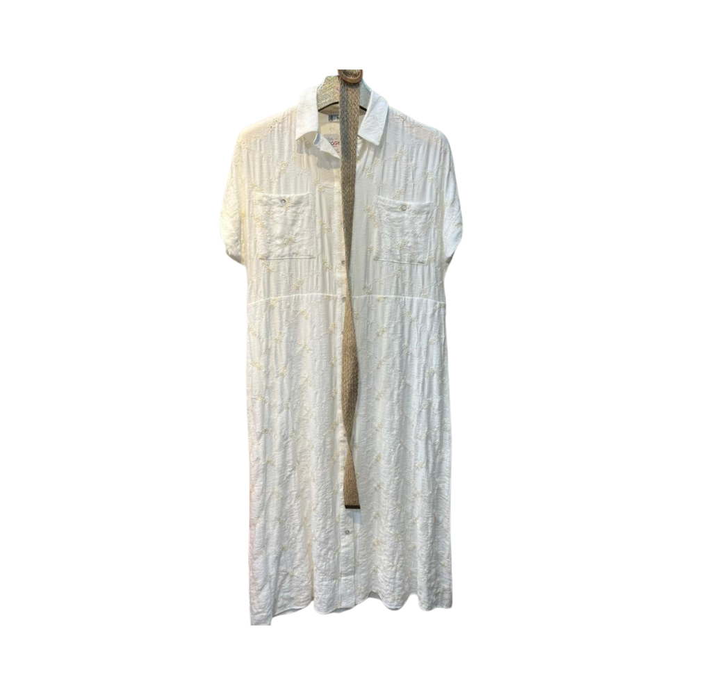 Robe femme tendance blanche 