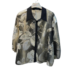 Chemise pour fête femme à motifs