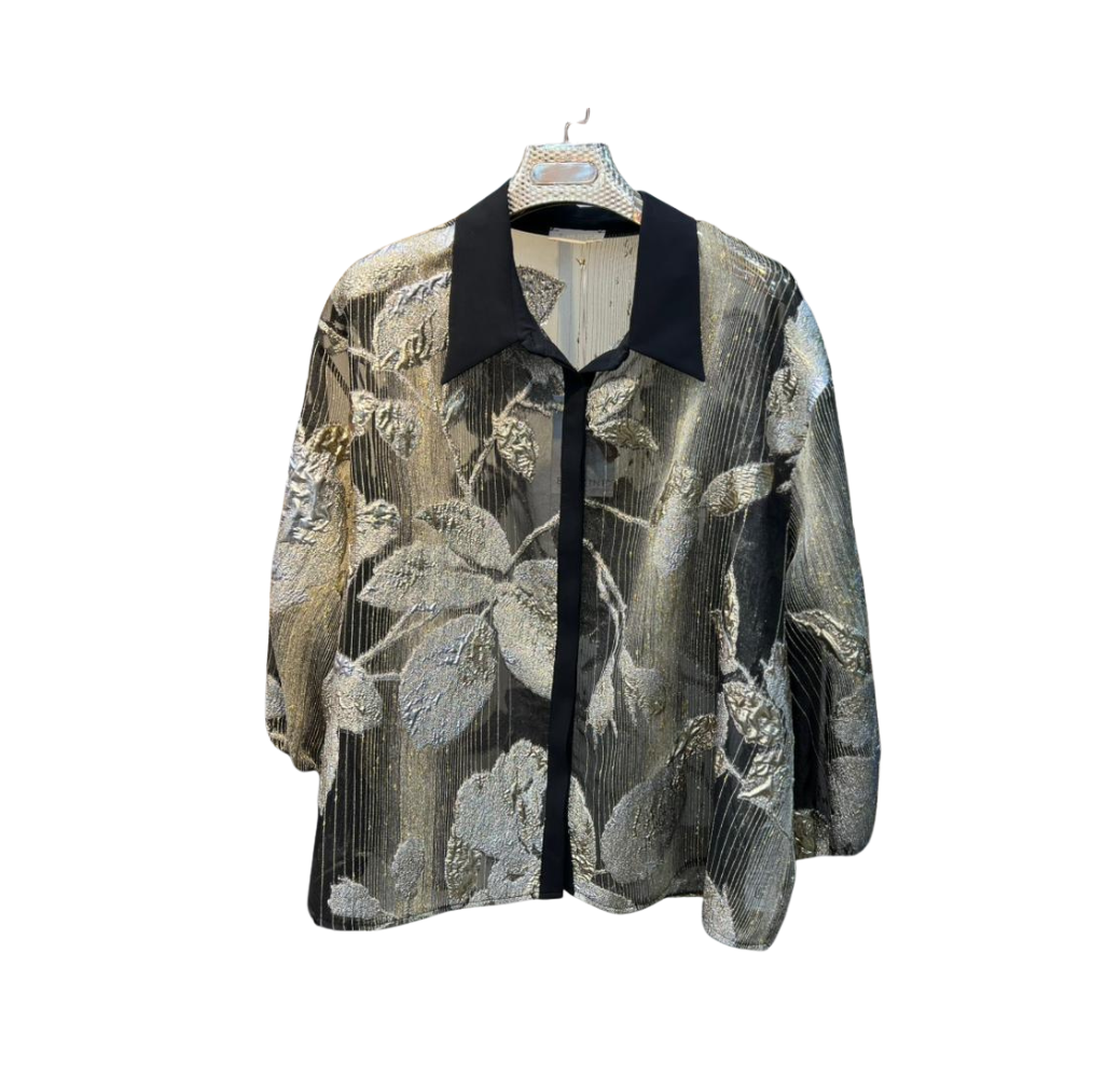 Chemise pour fête femme à motifs