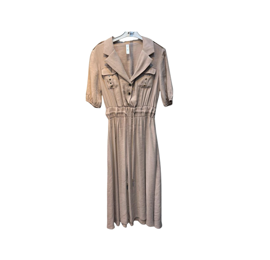 Robe femme tendance beige