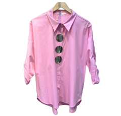 Chemise femme rose 