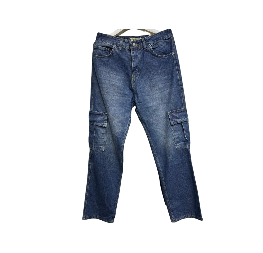 Jean homme bleu
