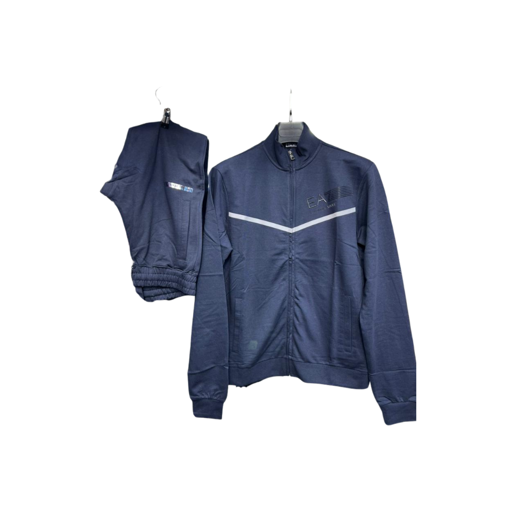 Ensemble homme casual EA7 BLEU
