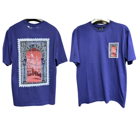 T-shirt Algérie Violet