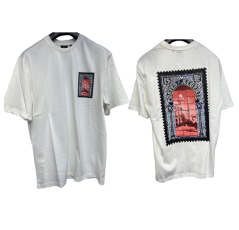 T-shirt Algérie Blanc