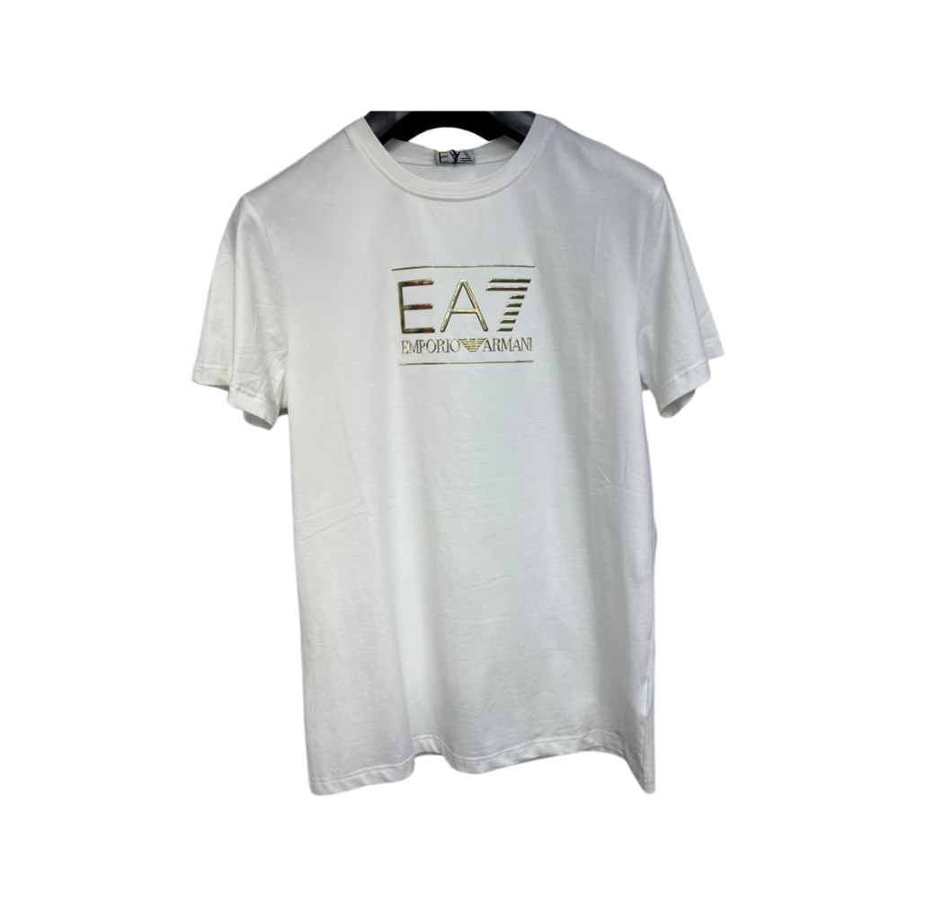 T-shirt homme basique Noir EA7