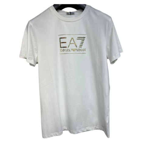 T-shirt homme basique Noir EA7