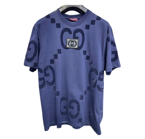 T-shirt Gucci homme BLEU