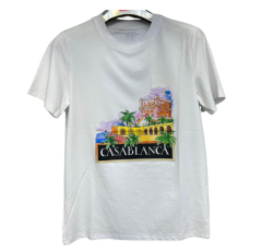 T-shirt Casablanca homme Blanc