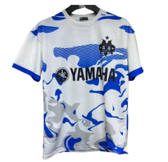 T-shirt Yamaha homme blanc et bleu