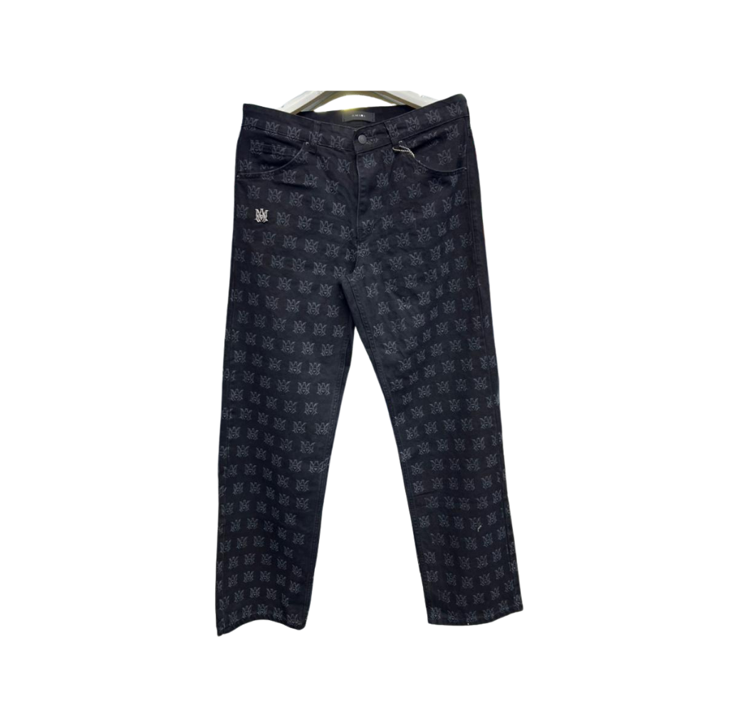 Jean homme coupe droite Noir 