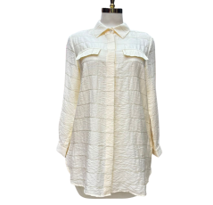 Liquette légère beige mi-longue