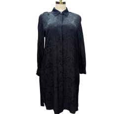 Liquette légère noir mi-longue